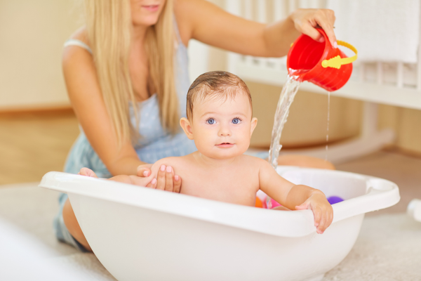 Cuidados de Segurança no Banho do Bebê